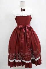 metamorphose / Priere〜星に祈りを〜ミディアムジャンパースカート サイズ1 ワイン H-25-09-29-011-ME-OP-NS-ZH