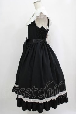 画像2: metamorphose / Priere〜星に祈りを〜ミディアムジャンパースカート サイズ1 ブラック H-25-09-29-012-ME-OP-NS-ZH