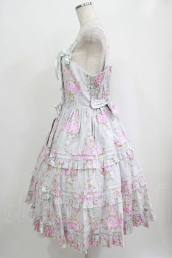 画像2: metamorphose / 【プラスサイズ】シャーロットティアードジャンパースカート プラスサイズ ミント H-25-09-29-013-ME-OP-NS-ZH