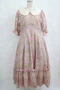 m petit by misako / NINA'sコラボ トワルドジュイワンピース L ピンク H-25-09-29-017-LO-OP-NS-ZH