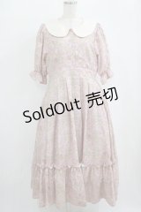 m petit by misako / NINA'sコラボ トワルドジュイワンピース L ピンク H-25-09-29-017-LO-OP-NS-ZH