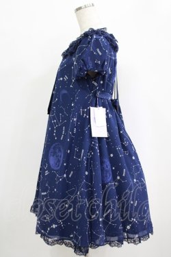 画像2: Angelic Pretty / Cosmicワンピース Free ネイビー H-25-09-29-018-AP-OP-NS-ZH