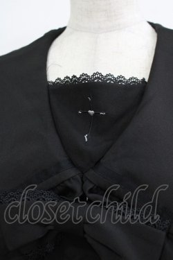 画像4: DearMyLove / クロス刺繍セーラーワンピース L ブラック H-25-09-29-020-EL-OP-NS-ZH