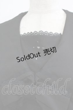 画像4: DearMyLove / クロス刺繍セーラーワンピース L ブラック H-25-09-29-020-EL-OP-NS-ZH