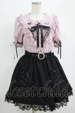 画像1: Ank Rouge / ゆいみすxAnkRougeコラボ ドッキングワンピース M ピンク H-25-09-29-021-CA-OP-NS-ZH