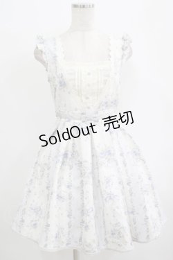 画像1: LIZ LISA / フラワーシャンデリアジャンスカ Free オフ/ブルー H-25-09-29-023-LO-OP-NS-ZH