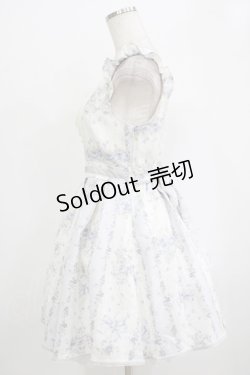 画像2: LIZ LISA / フラワーシャンデリアジャンスカ Free オフ/ブルー H-25-09-29-023-LO-OP-NS-ZH