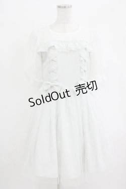 画像1: LODISPOTTO / ドットチュールワンピース M ミント H-25-09-29-025-LO-OP-NS-ZH