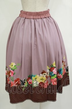 画像3: axes femme POETIQUE / ディズニー バンビ/スカート M ピンク H-25-09-30-1023-AX-SK-NS-ZH
