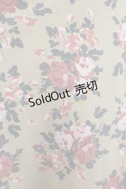 画像4: an another angelus / ローズ柄サッシュベルト付きスカート Free MASTERED H-25-09-30-1025-CA-SK-NS-ZH