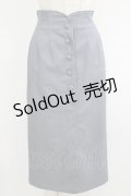an another angelus / フロント釦ハイウエストタイトスカート Free BLUE GRAY H-25-09-30-1026-CA-SK-NS-ZH
