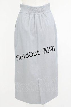 画像3: an another angelus / フロント釦ハイウエストタイトスカート Free BLUE GRAY H-25-09-30-1026-CA-SK-NS-ZH