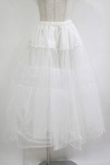 Victorian maiden / ロングチュールパニエ free ホワイト H-25-09-30-1027-CL-SK-NS-ZH