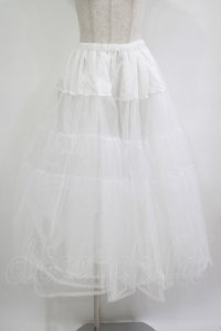 Victorian maiden / ロングチュールパニエ free ホワイト H-25-09-30-1027-CL-SK-NS-ZH