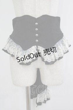 画像1: Hoshibako Works / リリアンヌ姉妹 コルセット M ブラック H-25-09-30-1028-LO-TO-NS-ZH