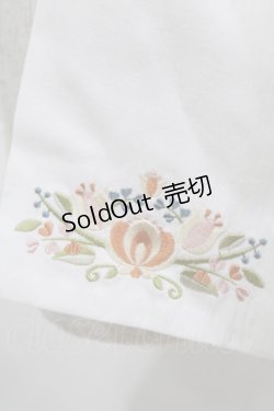 画像4: Nya Nya（海外ロリータブランド） / 刺繍エプロン S オフ H-25-09-30-1029-LO-SK-NS-ZH