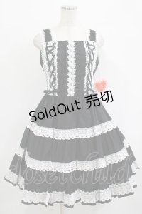 BABY,THE STARS SHINE BRIGHT / ミルフィーユジャンパースカート（2022年） Free ブラック H-25-09-30-1004-BA-OP-NS-ZH