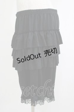 画像3: m petit by misako / ドロワーズセット L~LL ブラック H-25-09-30-1033-LO-PA-NS-ZH