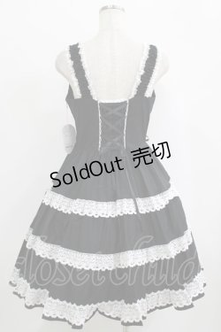 画像3: BABY,THE STARS SHINE BRIGHT / ミルフィーユジャンパースカート（2022年） Free ブラック H-25-09-30-1004-BA-OP-NS-ZH