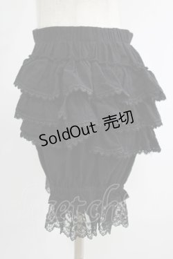 画像2: MIST夕霧工作室（海外ロリータブランド） / フリルドロワーズ L ブラック H-25-09-30-1037-PU-PA-NS-ZH