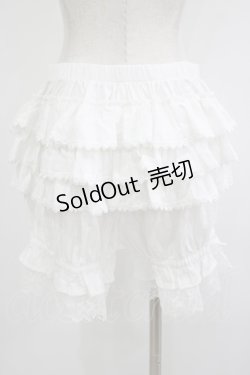 画像3: MIST夕霧工作室（海外ロリータブランド） / フリルドロワーズ L オフ H-25-09-30-1038-PU-PA-NS-ZH