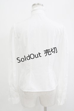 画像3: ALICE and the PIRATES / A/Pタイ付き立ち衿ブラウス Free オフ H-25-09-30-1044-PA-BL-NS-ZH