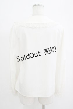 画像3: Ank Rouge / ドットチュールブラウス M オフ H-25-09-30-1046-CA-BL-NS-ZH