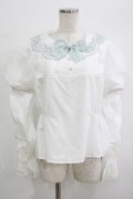 Rosa Multiflora（海外ロリータブランド） / すずらんブラウス L オフ H-25-09-30-1048-PU-BL-NS-ZH