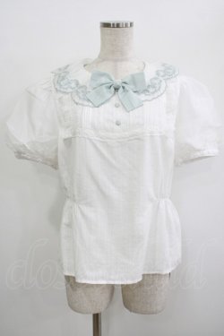 画像2: Rosa Multiflora（海外ロリータブランド） / すずらんブラウス L オフ H-25-09-30-1048-PU-BL-NS-ZH