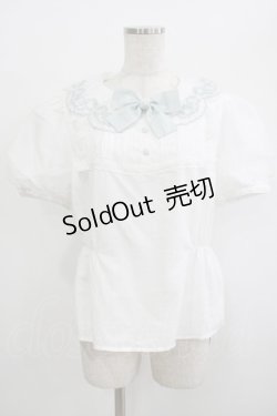 画像2: Rosa Multiflora（海外ロリータブランド） / すずらんブラウス L オフ H-25-09-30-1048-PU-BL-NS-ZH