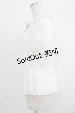 画像3: Rosa Multiflora（海外ロリータブランド） / すずらんブラウス L オフ H-25-09-30-1048-PU-BL-NS-ZH