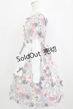 画像2: metamorphose / Wonder Card Aliceワンピース サイズ1 サックス H-25-09-30-1001-ME-OP-NS-ZH