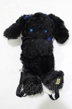 画像1: BABY,THE STARS SHINE BRIGHT / うさくみゃリュックミニミニ  ブラック H-25-09-30-1055-BA-BG-YZ-ZH