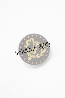 画像1: BABY,THE STARS SHINE BRIGHT / BABYプリンセスドロップチョコピンズ  ブラウン H-25-09-30-1060-BA-AC-YZ-ZH