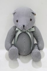 F i.n.t / オリジナルテディベア  ブルー H-25-09-30-1063-CA-ZA-NS-ZH