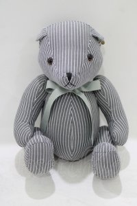 F i.n.t / オリジナルテディベア  ブルー H-25-09-30-1063-CA-ZA-NS-ZH