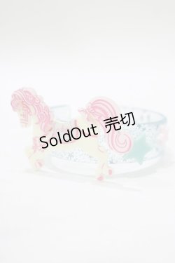 画像1: Angelic Pretty / Magicalポニーバングル  サックス H-25-09-30-1066-AP-AC-NS-ZH