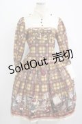 ALICE and the PIRATES / Drosselmeyer's Wonder Box柄ワンピース Free カナリヤ（イエロー） H-25-09-30-1007-PA-OP-NS-ZH