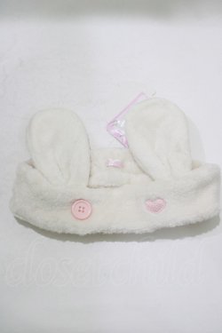 画像2: To Alice / うさぎヘアバンド  オフ H-25-09-30-1073-LO-AC-NS-ZH