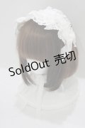 BABY,THE STARS SHINE BRIGHT / Creamy Ribbonヘッドドレス  オフ白 H-25-09-30-1075-BA-AC-NS-ZH