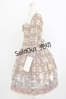 画像2: ALICE and the PIRATES / Drosselmeyer's Wonder Box柄ワンピース Free カナリヤ（イエロー） H-25-09-30-1007-PA-OP-NS-ZH