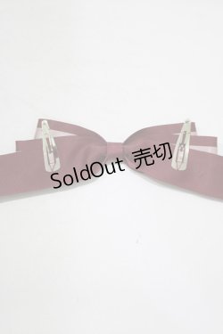 画像3: Amavel / ぱっちんロゴリボンカチューシャ  ピンク H-25-09-30-1078-CA-AC-NS-ZH