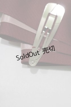 画像4: Amavel / ぱっちんロゴリボンカチューシャ  ピンク H-25-09-30-1078-CA-AC-NS-ZH