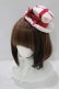 画像1: BABY,THE STARS SHINE BRIGHT / Love ring Present Box柄ミニハット  オフ H-25-09-30-1079-BA-AC-NS-ZH (1)