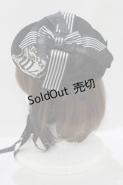 画像2: ALICE and the PIRATES / プレゼントBOXミニハット  ブラック H-25-09-30-1080-PA-AC-NS-ZH