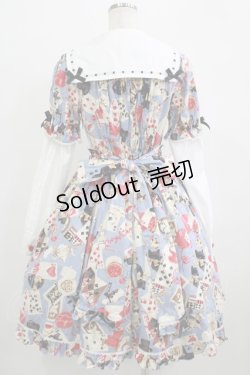 画像3: metamorphose / Wonder Card Aliceワンピース サイズ1 サックス H-25-09-30-1001-ME-OP-NS-ZH