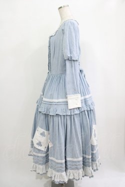 画像2: Beleganty Lolita（海外ロリータブランド） / トランプワンピース L サックス H-25-09-30-1009-PU-OP-NS-ZH