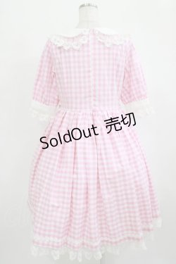 画像3: Baroque（海外ロリータブランド） / Dolly darlingギンガムドレス M ピンク H-25-09-30-1013-PU-OP-NS-ZH