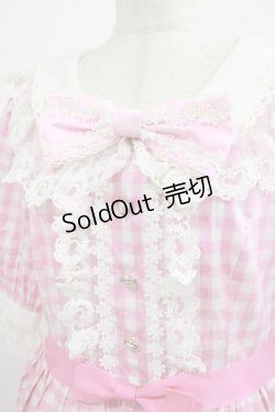 画像4: Baroque（海外ロリータブランド） / Dolly darlingギンガムドレス M ピンク H-25-09-30-1013-PU-OP-NS-ZH