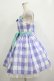 画像2: Angelic Pretty / レディなギンガムジャンパースカート Free ラベンダー H-25-09-30-1014-AP-OP-NS-ZH (2)